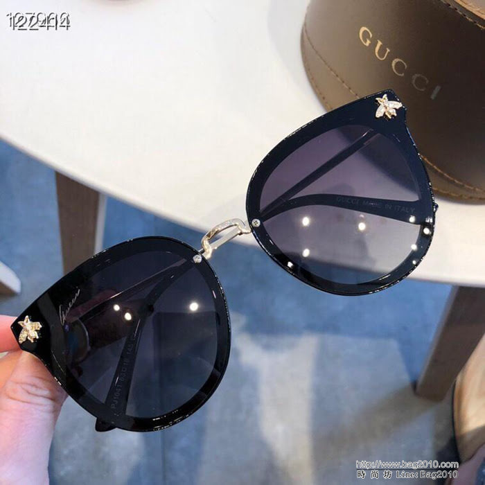 GUCCI古馳 2019 時尚偏光 高雅墨鏡 女士太陽鏡  lly1130